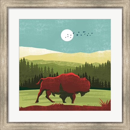 Framed Great Outdoors II Print