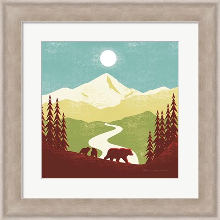 Framed Great Outdoors I Print