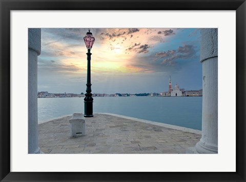 Framed Gran Canale Sunrise #1 Print