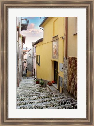 Framed Rezzonico Harbor #3 Print