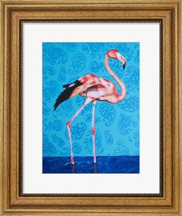 Framed Flamingo Print