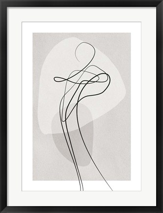 Framed Shape of You 3 Print