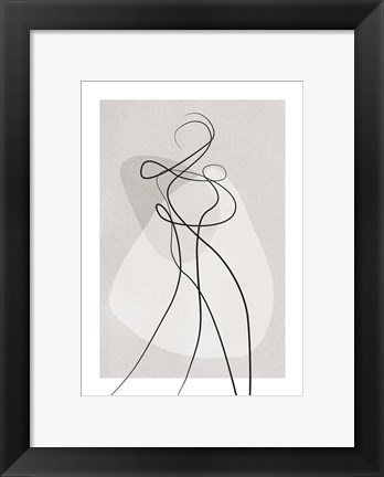 Framed Shape of You 4 Print