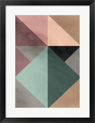 Framed Triangle-1 Print