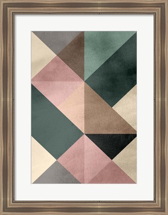 Framed Triangle-2 Print