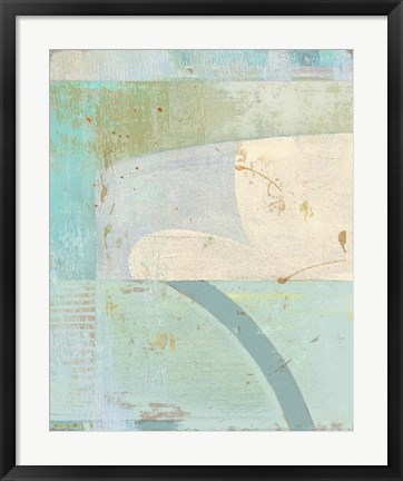Framed Coastal Blues No. 1 Print