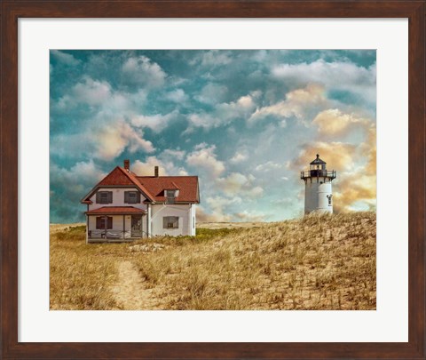 Framed Race Point Light Print