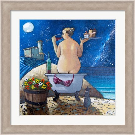 Framed Bath No. 2 Print