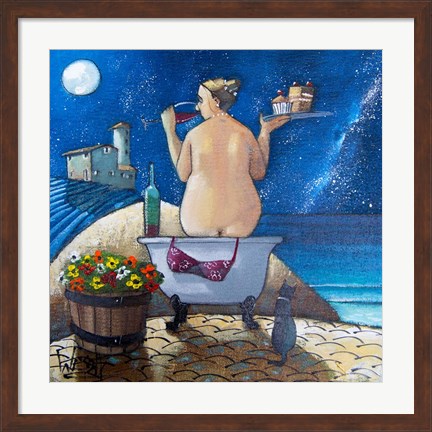 Framed Bath No. 2 Print