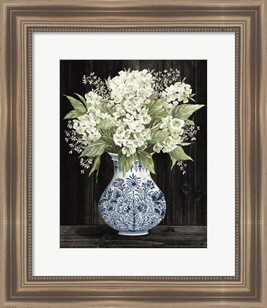 Framed Hydrangea Elegance Print