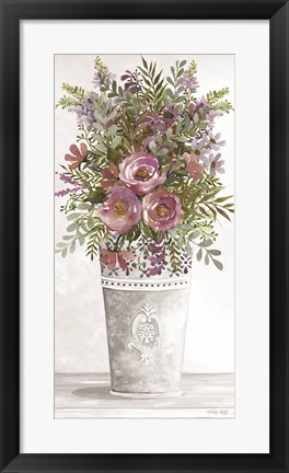 Framed Lilacs III Print