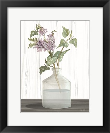 Framed Lilacs IV Print