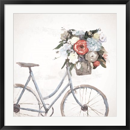 Framed Bicycle Reflections Print