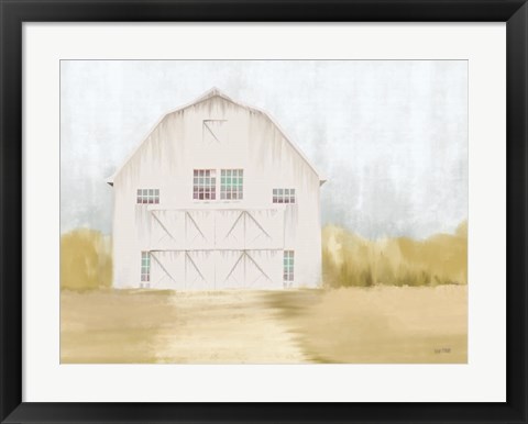 Framed Autumn Barn Print