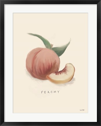 Framed Peachy Print