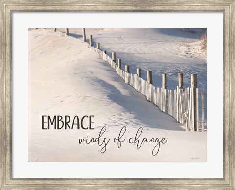 Framed Embrace Winds of Change Print