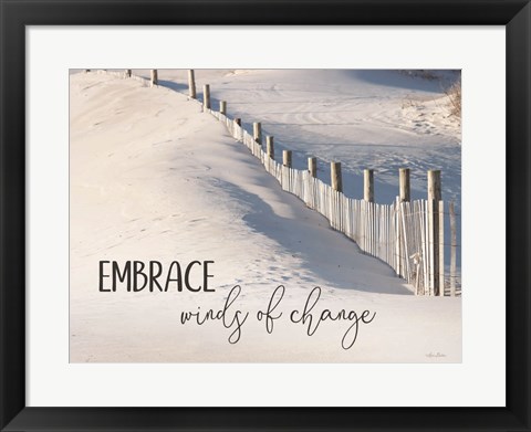 Framed Embrace Winds of Change Print