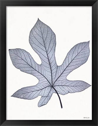 Framed Indigo Nature Study III Print