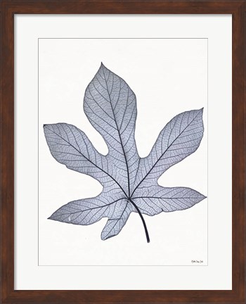 Framed Indigo Nature Study III Print