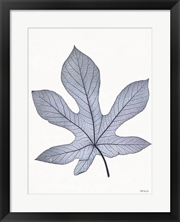 Framed Indigo Nature Study III Print