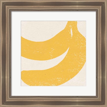 Framed Graphic Fruit II Print