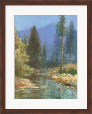 Framed Western Pines Print