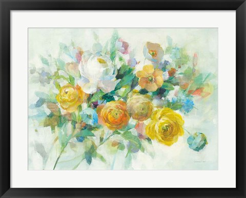 Framed Blooming Splendor II Print