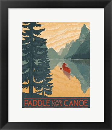 Framed Born to Roam V Print