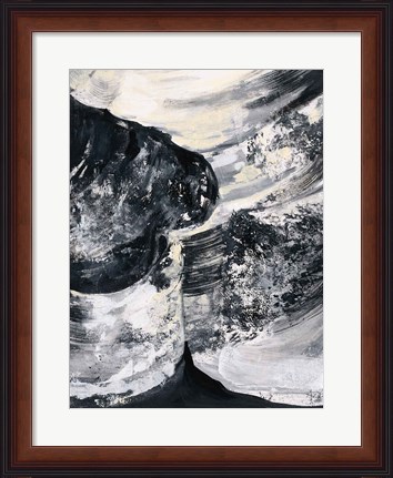 Framed Graphic Canyon II Print