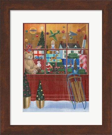 Framed Holiday Moments III Crop Print