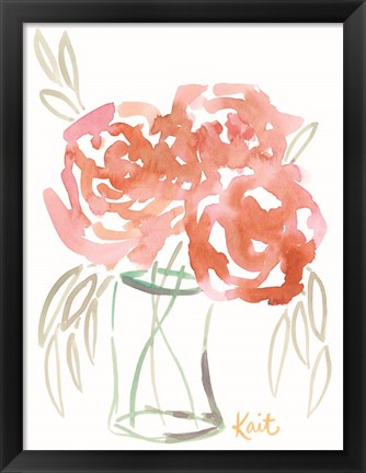 Framed Juicy Blooms Print