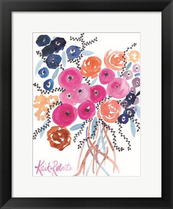 Framed Flowers Have Secrets Print