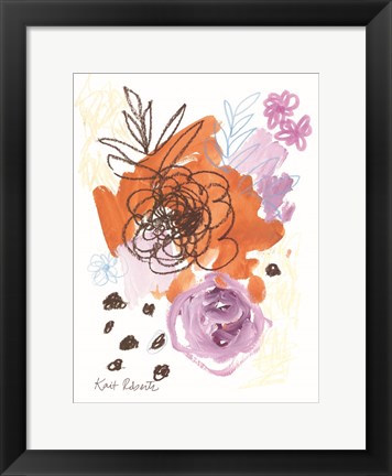 Framed Pretty as a Wildflower Print