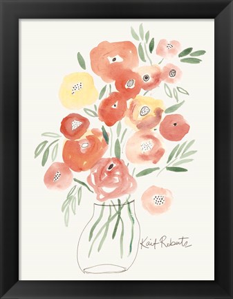 Framed Garden Treasures Print