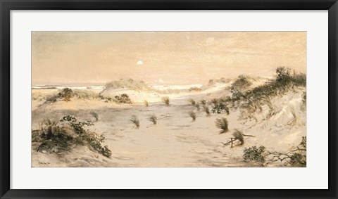 Framed Beach Dunes Print