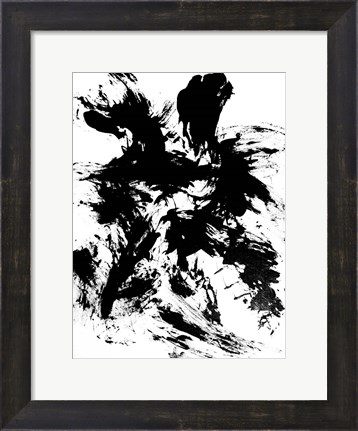 Framed Expressive Abstract II Print