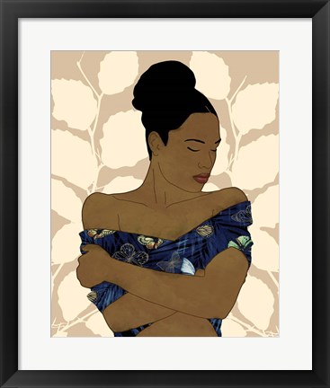 Framed Ethnic Beauty II Print