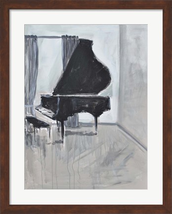 Framed Piano Blues II Print