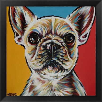 Framed Chroma Dogs II Print