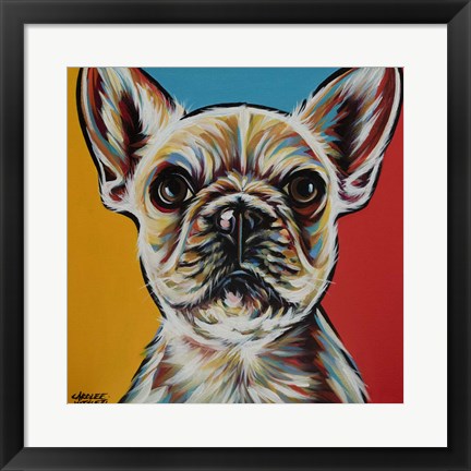 Framed Chroma Dogs II Print