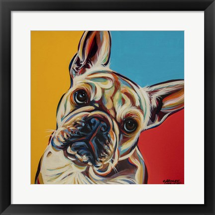 Framed Chroma Dogs III Print