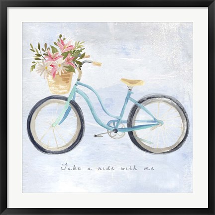 Framed Enjoy the Ride II Print