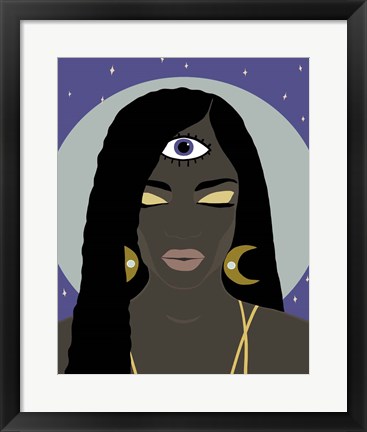 Framed Woman&#39;s Intuition II Print