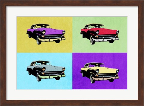 Framed Pop Art Classics I Print