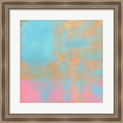 Framed Day Glow Pastel II Print