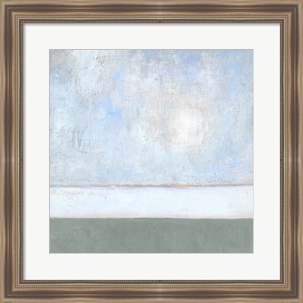 Framed Seagrass Mist II Print