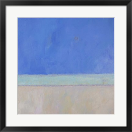 Framed Wintergreen Sea II Print