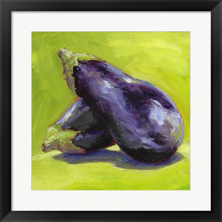 Framed Aubergine Print