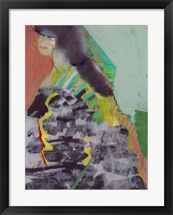 Framed Walking Woman II Print