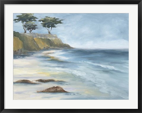 Framed Beach Cypress Print